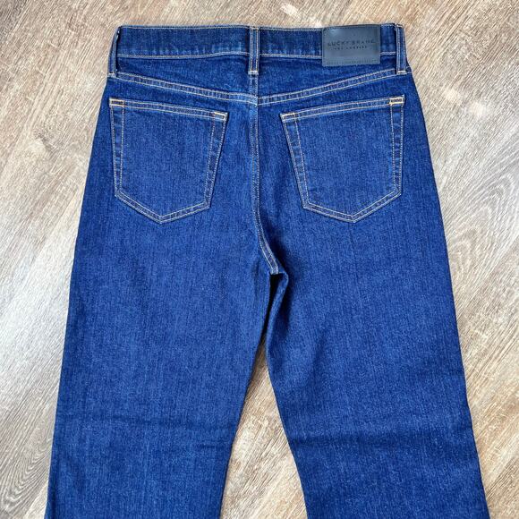 Lucky Brand mid rise authentic wide leg jean dark wash - Picture 6 of 6